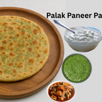Palak Paneer Paratha