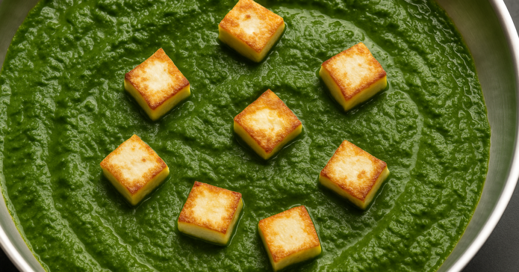 Palak Paneer Without Onion Garlic