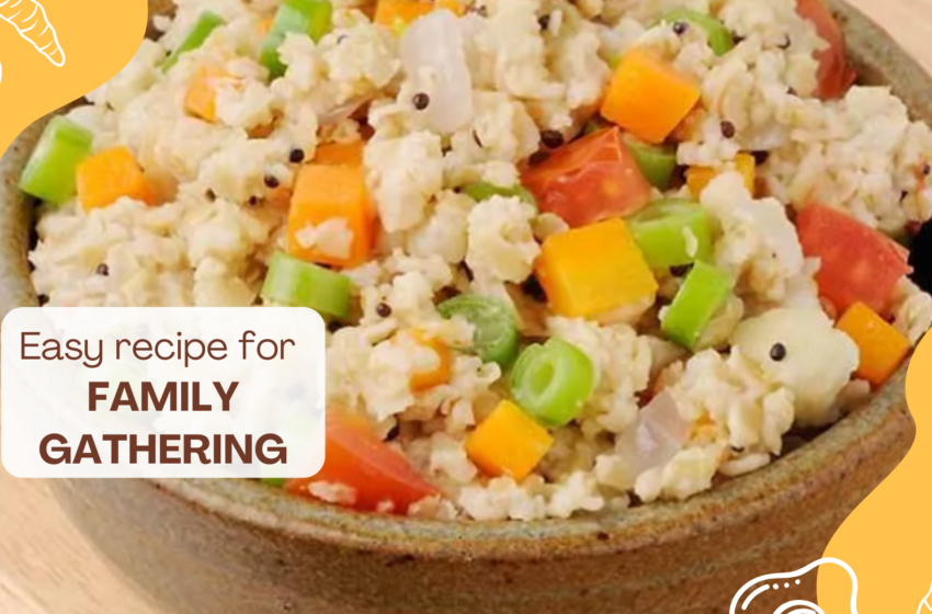 Vegetable Upma Recipes