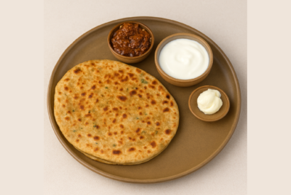 Thumbnail for Aloo Paratha Recipe for a Happy Indian Breakfast