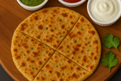 Thumbnail for 7-Step Paneer Cheese Paratha Recipe for a Joyful Meal! Delicious PowerCombo